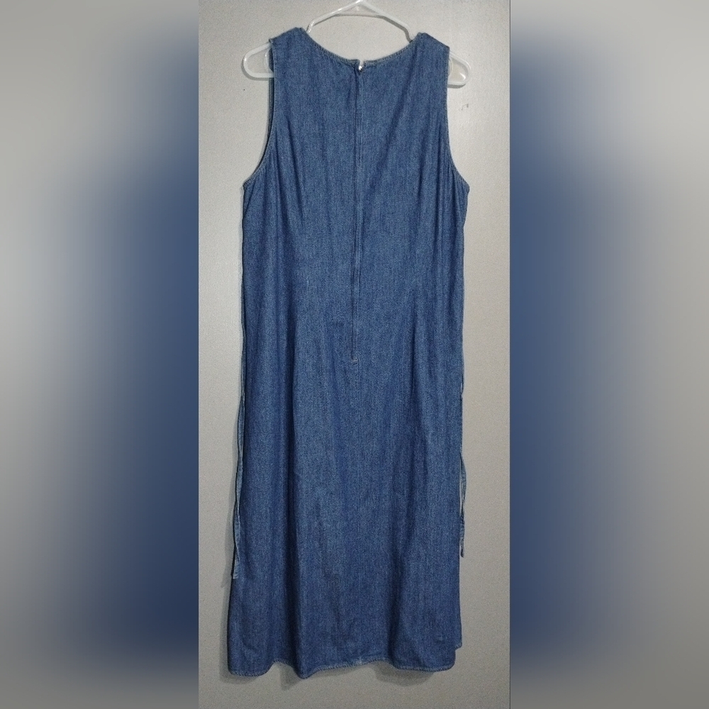 Hunt Club Denim Blue Midi Dress (14P) - Picture 2 of 7